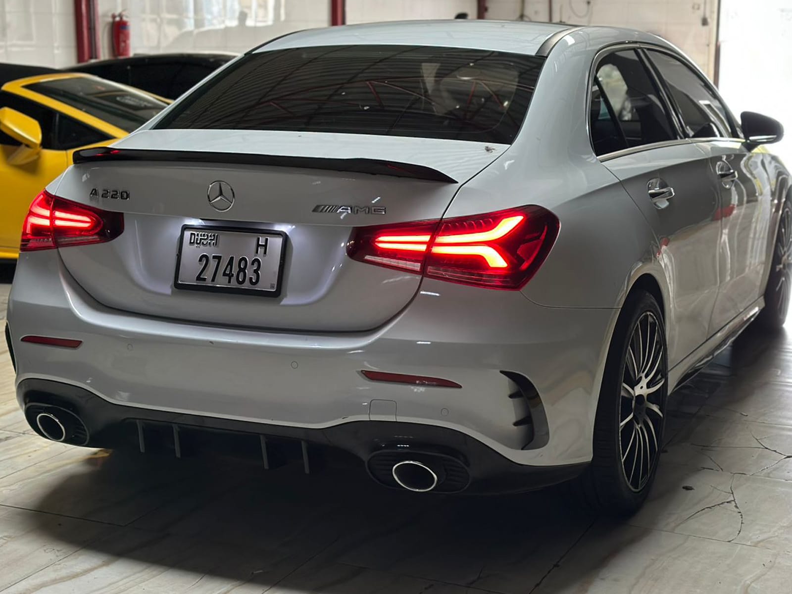 Rent Mercedes Benz A220 2021 in Dubai 5 Rent Mercedes Benz A220 2021 in Dubai - Image 5